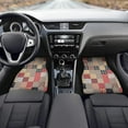 thumbnail image 3 of Patchwork Print 4PCS Universal Car Floor Mat Anti Slip Dustproof Waterproof Front Rear Auto Mats for SUV Interior, 3 of 5