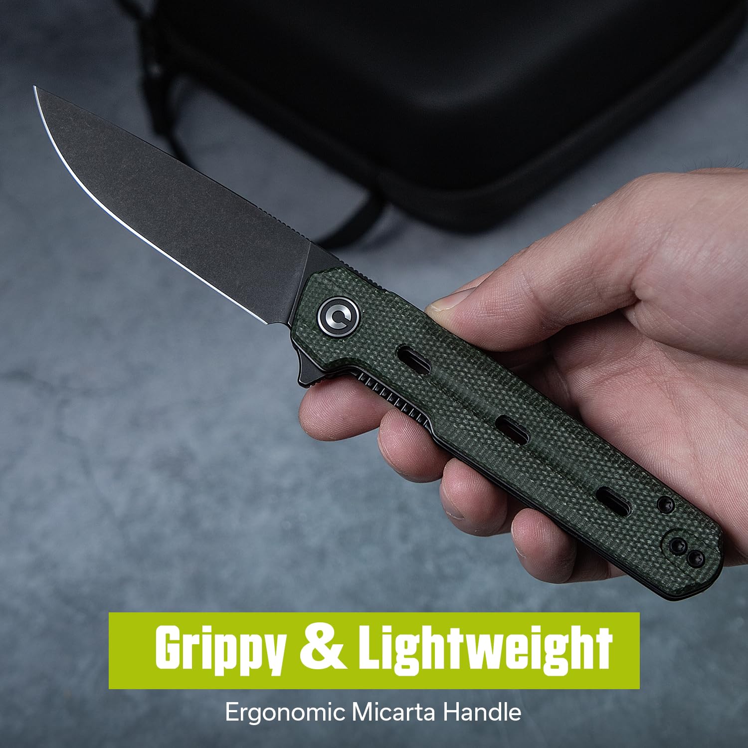 CIVIVI Navo Pocket Folding Knife with 3.25" Nitro-V Blade C25015A-2