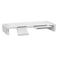 thumbnail image 3 of Soporte elevador para monitor, soporte para tableta y teléfono, soporte para teléfono, elevador para computadora portátil, soporte para monitor de Interfaz USB blanca Hugo Soporte para monitor de escritorio, 3 of 9