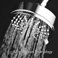 High Pressure Luxury 6setting Shower Head with HighVelocity