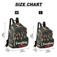 thumbnail image 2 of FORMRS Mini Backpack Purse for Women Travel Daypack Casual Shoulder Bag, Black Christmas Light, 2 of 7