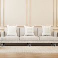thumbnail image 5 of Juego de 4 patas ajustables para muebles, patas de mesa de acero inoxidable con goma M, 5 of 5