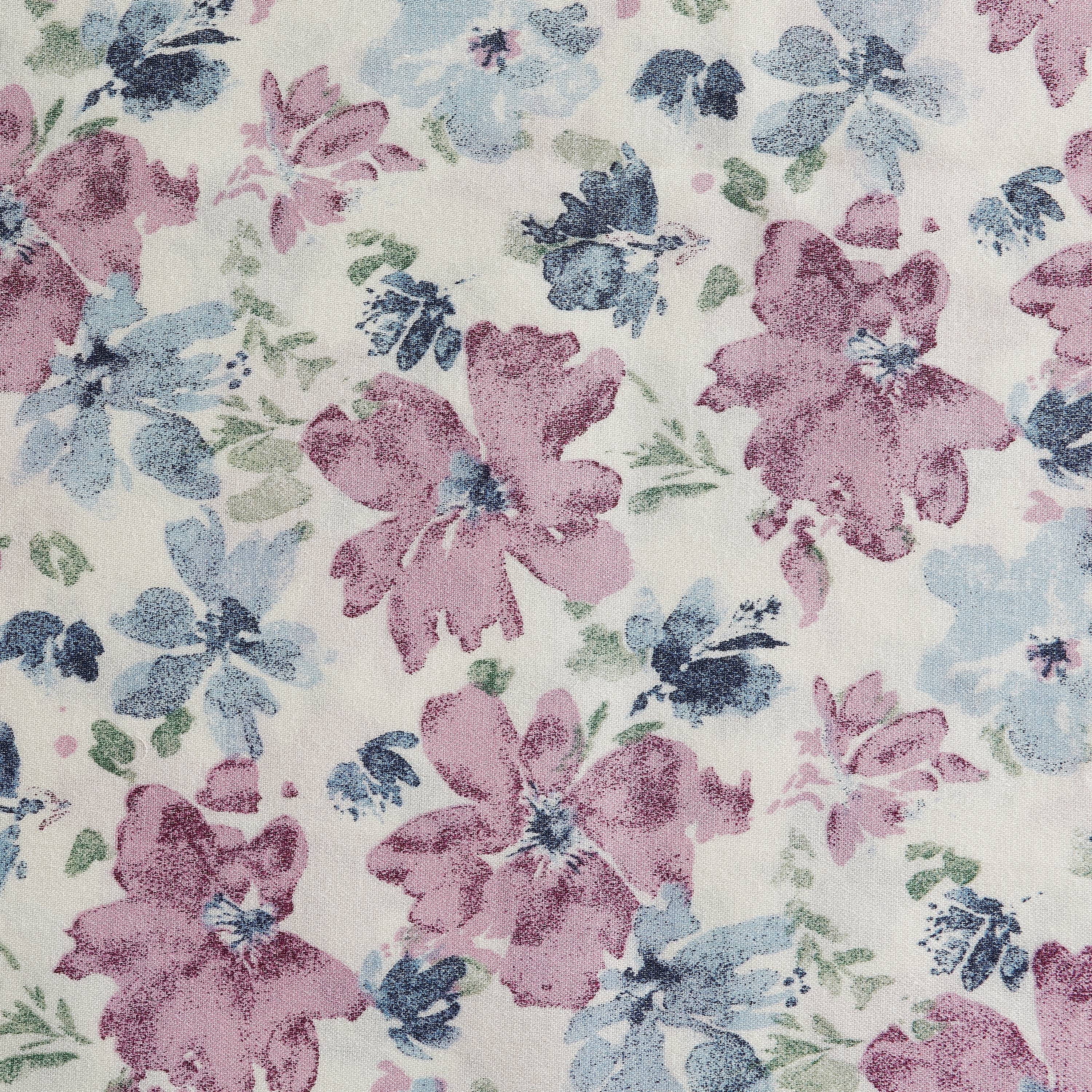 Better Homes & Gardens 300 Thread Count 100% Cotton Wrinkle Resistant Sheet Set, Full Purple Floral