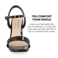 thumbnail image 5 of Journee Collection Womens Tivona Tru Comfort Foam Wide Width Mid Heel Ankle Strap Sandals, 5 of 7
