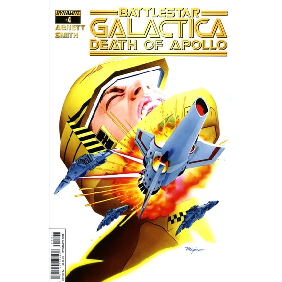 (Classic) Battlestar Galactica: The Death of Apollo #4A VF ; Dynamite Comic Book