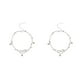 thumbnail image 1 of Qarigey Tobilleras para niñas Hermosa joyería única Adorno Accesorio de moda Pies Cadenas para la decoración del vestido Perla / 8 formas Perla/forma 8 Plata 2piezas, 1 of 6