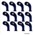 thumbnail image 2 of Paquete de 12 cubiertas de cabeza de golf Eigraketly azul, 2 of 6