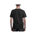 thumbnail image 3 of Camiseta de manga corta con cuello redondo y diseño de gusano grande y cómodo para hombre, 3 of 8