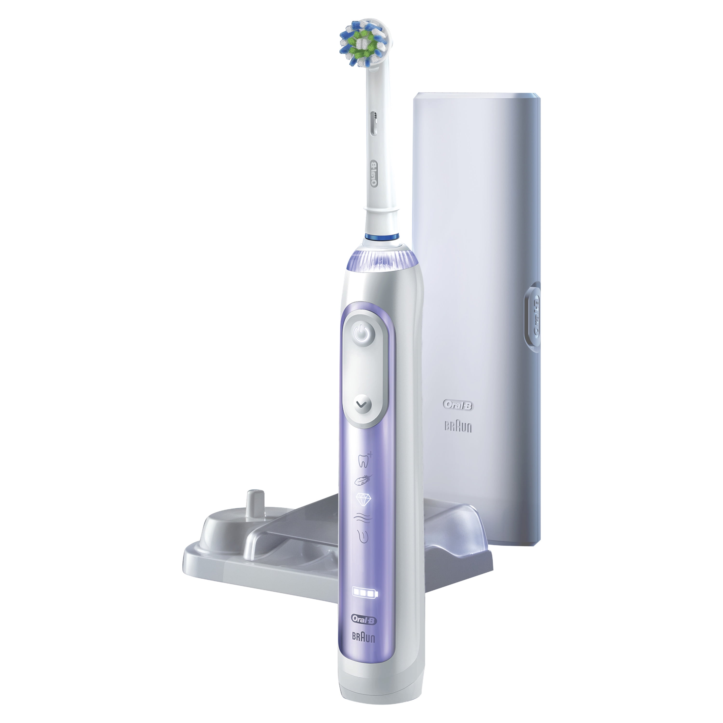 OralB 6000 SmartSeries Electric Toothbrush, Orchid Purple Walmart