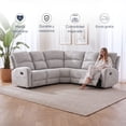 thumbnail image 3 of Sala Reclinable Easy Living Nest Gris Claro, 3 of 6
