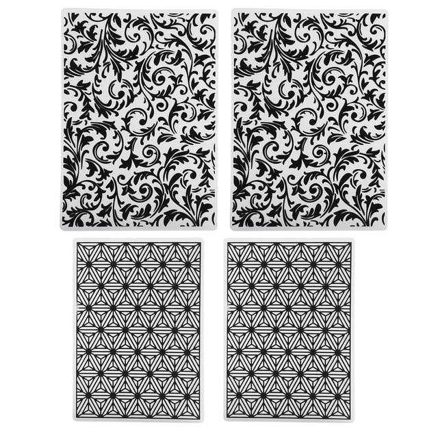 DIY Embossing Template Folders, DIY Card Making Scrapbooking Plastic Plastic Embossing Folders For Paper Foil For Embossing On Ordinary Card