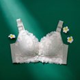 thumbnail image 2 of Sujetador sexy para mujer Copa ultrafina Sin anillo de acero Ropa interior Sujetador para dormir recogido Fridja  nalpqowj31413, 2 of 3