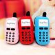 thumbnail image 5 of Juguetes para masticar coloridos para cachorros y perros, lindos juguetes de peluche con sonido chirriante y forma de teléfono., 5 of 5