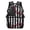 American Flag Baseball Printed, variant on Kids Backpack for School Ages 5-11, 17 Inch Large Capacity Rucksack Shool Bag Bookbag, Lightweight for Elementary Students and Travel Cartoon Dinosaur Basketball