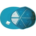 thumbnail image 6 of Solid Flat Brim Bill Fitted Baseball Cap, 6 of 6
