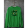 thumbnail image 3 of Happy October. Strawberries Sweatshirt Women -Image by Shutterstock, Female Large, 3 of 4