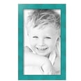 thumbnail image 2 of ArtToFrames 11x19 inch Turquoise Picture Frame, Blue Wood Poster Frame (4588), 2 of 8