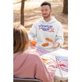 thumbnail image 2 of Hulk Hogan American Made Stars and Stripes White Pullover Hoody, 2 of 4