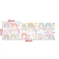 thumbnail image 2 of Etiqueta de la pared del arco iris Decoración de la pared Etiqueta Círculo Luna Estrellas Etiqueta de la pared Estrellas Peel and Stick Niñas Habitación Pared Calcomanía Decoración del techo, 2 of 5