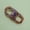 brown, variant on 2026 Trendy Transparent Colorful Magnetic Hair Clips for Women