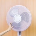 thumbnail image 3 of Riguas Electric Fan Guard Round Anti-pinch Hand Useful Dust-proof Finger Protector Fan Dust Cover Household Supplies, 3 of 8