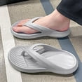 thumbnail image 5 of WIZUTIZ Platform Sandals Men Womens Shower Cloud Slippers for Men Open Toe Home Indoor Slippers Outdoor Beach Slippers Non Slip Flip Flop Quick Dry Thick Sole Summer Bathroom Slippers, 5 of 5