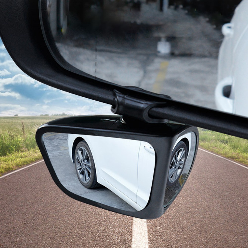 Blind Spot Mirrors Reversing 2 Pcs 360°Rotate Convex Wide-Angle Blind Spot  Mirror Convenient for Overtaking 9D Waterproof Round HD Glass Lens Used to  Increase Driving Vision Warehousing Car Blind Spot Mirror Wing