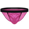 thumbnail image 1 of Feeshow Satin Panties Male Panties Men Lingerie Sexy Thong Underwear Men Bulge Pouch Briefs Low Rise High Cut Bikini UnderwearXL Gong Bohan LED, 1 of 2