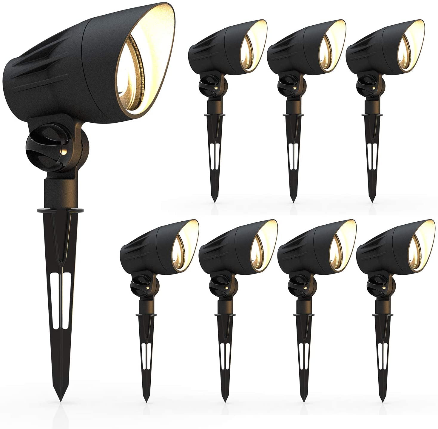 GOODSMANN Landscape Lighting Flood Light Low Voltage Spotlight 50W