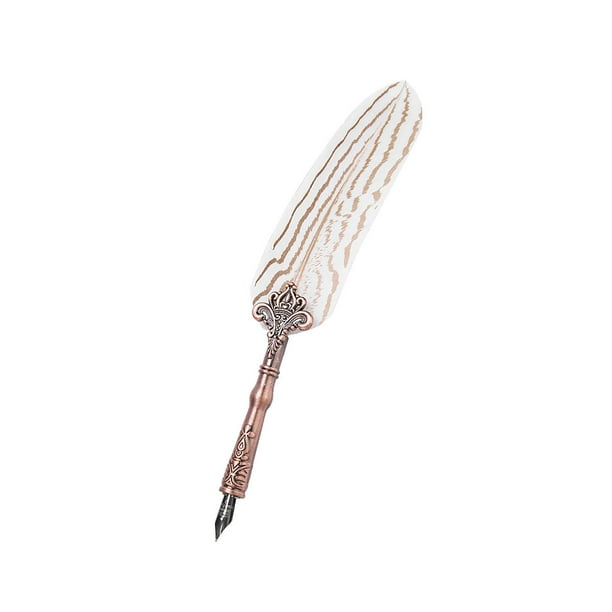 Pen de Plumas Pen Retro Pluma Retro, Set de Botella de Tinta Papplelery Retro Fuente Pen, Caja de Regalo Regalo para Novia y Novio Caja de Regalo Cumpeados