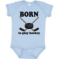 thumbnail image 3 of Inktastic Future Hockey Player Born to Play Hockey Boys Baby Bodysuit, 3 of 5