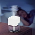 thumbnail image 4 of Minnieouse Humidificador USB Humidificadores de niebla fría eléctrica Pulverizador de 220ML A9 Relleno con luz de noche LED Mejora del hogar para Type3 NO3 Minnieouse CE011776-01, 4 of 6