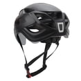 thumbnail image 4 of Casque de vélo CJD XXL pour adulte, avec éclairage arrière rechargeable par USB, lunettes magnétiques détachables, pour hommes et femmes, noir, 4 of 4