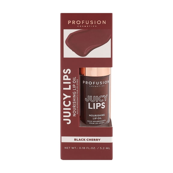 Profusion Cosmetics Juicy Lip Oil- Black Cherry