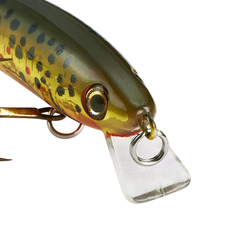 Rebel Track Down Ghost Minnow Slow Sinking Brown Trout 2 1/2 1/8 oz. 