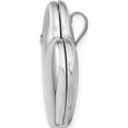 thumbnail image 2 of Sterling Silver Rh-Plated Satin/Polish Diamond 4 Photo Family Heart Locket (23.7 X 23.7) Made In Hong Kong qls510, 2 of 5