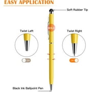 Antier Stylus Pens for Touch Screens, 10 Pack Stylus with Built-In Ballpoint Pen for iPad iPhone Tablets Samsung Galaxy All Universal Touch Screen Devices