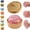 Glitter Pink, variant on Dumpling Squishy, Glitter Dumpling Squishy Stress Ball Fidget Toys with Steamer Box, Cute Bao Bun Sensory Squeeze Toys for Anxiety Relief, K*ids & Adults (Rainbow Colors)