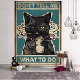 thumbnail image 1 of Tapiz de pared Don't Tell Me What To Do, 280 x 150 cm, poliéster, 1 of 1