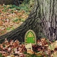 thumbnail image 6 of Miniature Doors For Trees Outdoor Decorative Garden Accessories Fairy Tale Tree Ornament, 6 of 6