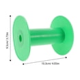 thumbnail image 2 of HONITANO 10Pcs Practical Green Ribbon Storage Organizer Plastic Spools for Sewing and Craft Projects, 2 of 6