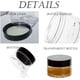 thumbnail image 2 of Envases cosméticos de 5g, tarros de muestra negros de 50 Uds., envases de muestra de maquillaje diminutos con tapas Sincero Electrónica, 2 of 4