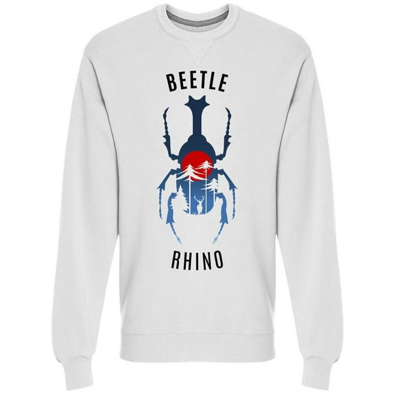 Beetle Rhino Bug Forest Sweatshirt Men -Image by Shutterstock, Male Small
