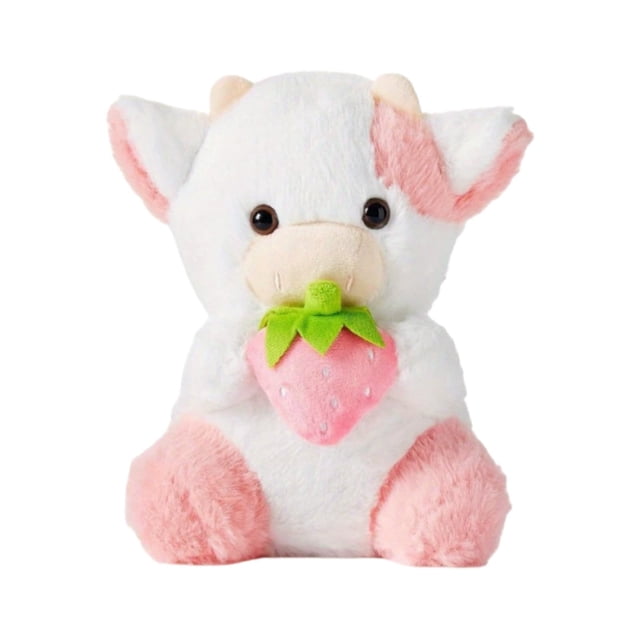 Adorable Poupée Vache Câline Jouet Doux Compagnon pour Enfants pour et Réconfort