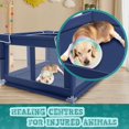 thumbnail image 2 of 42x42x25.6 Inches Puppy Playpen with Gate, Dog Playpen for Puppies or Small Dogs, Dog Fence Pet Playpen for Indoor & Outdoor, Sturdy Safety Dog Pen with Thickened Fabric, 2 of 6