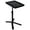 Black, variant on StarZe Adjustable Height C Shaped End Table,360° Swivel Side Tables with Wheel  for  Livingroom, Bedroom,Primary.