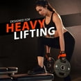 thumbnail image 3 of DXM SPORTS Weightlifting Workout Gym Gloves for Women - Small, Orange, 3 of 7