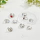 thumbnail image 5 of 9 anillos irregulares, ajustables, abiertos, apilables, de metal, para promesa, San Valentín, boda, novias., 5 of 7