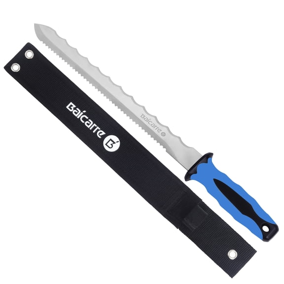 Linsen-outdoors Professional Stainless Steel Garden Knife Double Side Cutting Edge 280MM Multi-Purpose Tool for Lawn Repair and Edging