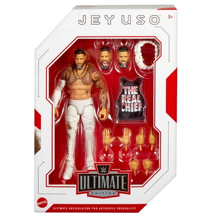 Jey Uso - WWE Ultimate Edition 22 Mattel WWE Toy Wrestling Action Figure
